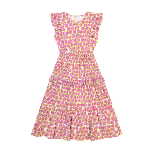 Alexi Women's Maxi Dress Citrus Pink