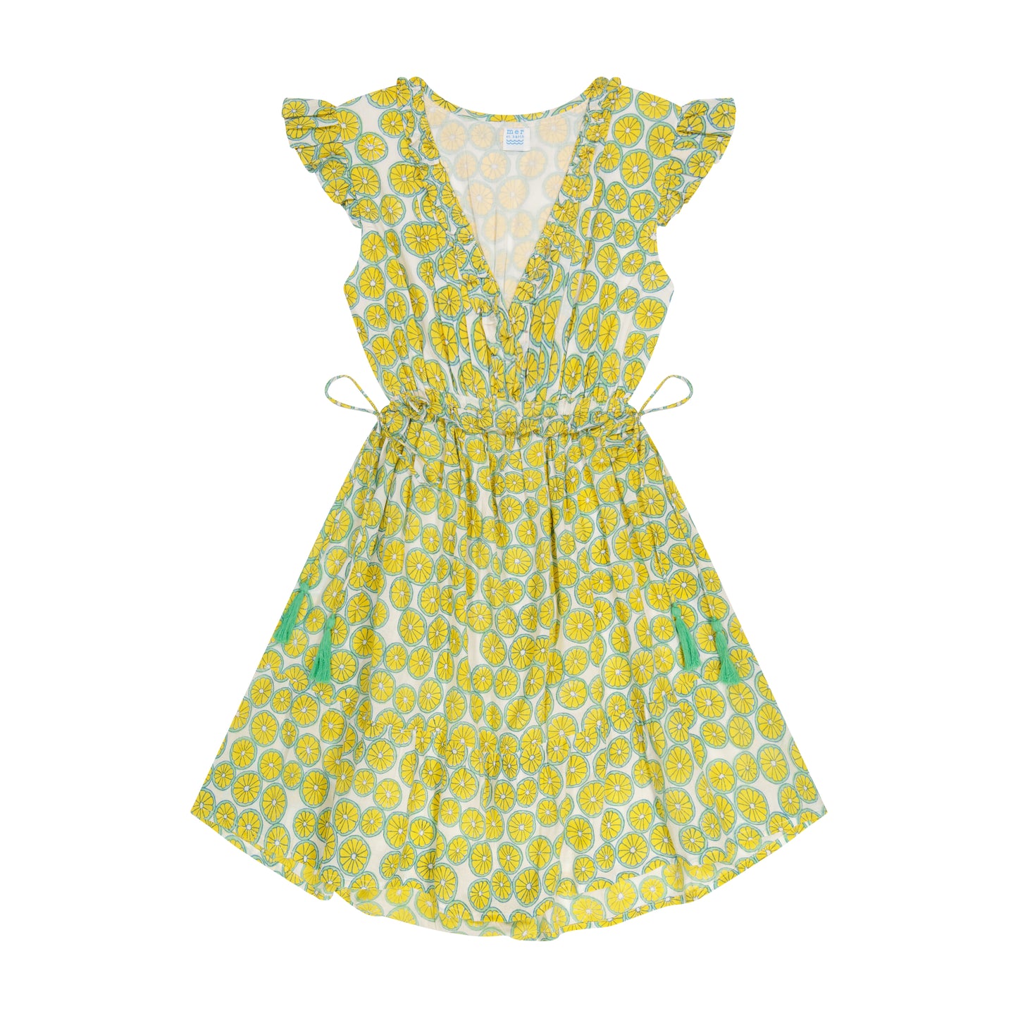 Coralie Women's Dress Citrus Yellow- final sale