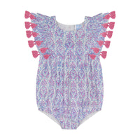 Anna Baby Romper Floral Vines