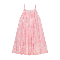 Sabine Women's Swing Sundress Soft Pink Ikat