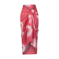 Mer St Barth Cotton Saline Pareo Hibiscus Tie-Dye
