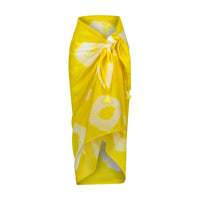 Mer St Barth Cotton Saline Pareo Soleil Tie-Dye